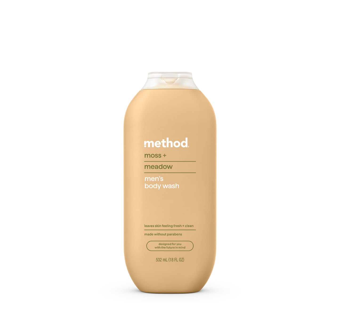 Method Men Body Wash, Sea and Surf Scent, Paraben and Phthalate Free, Quick-Lathering Cleansers, Cruelty Free, 18 oz (Pack of 1)