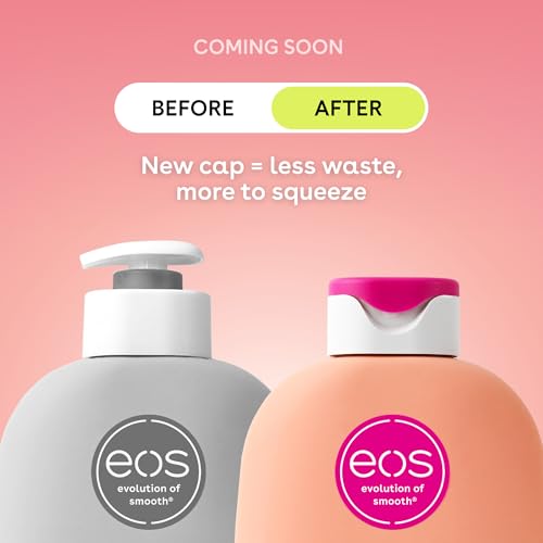 eos Shea Better Body Lotion Vanilla Cashmere, 24-Hour Moisture Skin Care, Lightweight & Non-Greasy, Natural Shea, Vegan, Vanilla Body Lotion, 16 fl oz