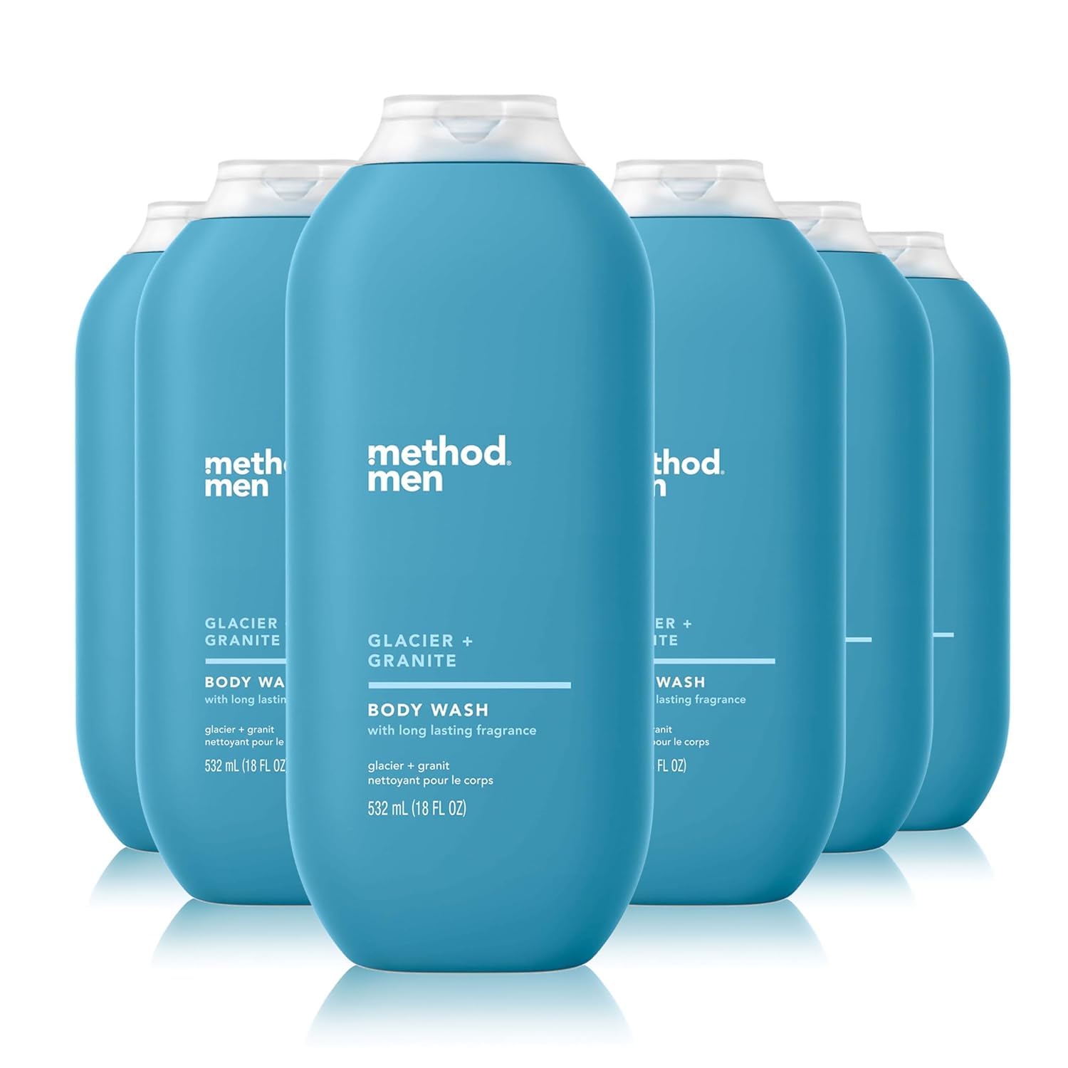 Method Men Body Wash, Sea and Surf Scent, Paraben and Phthalate Free, Quick-Lathering Cleansers, Cruelty Free, 18 oz (Pack of 1)