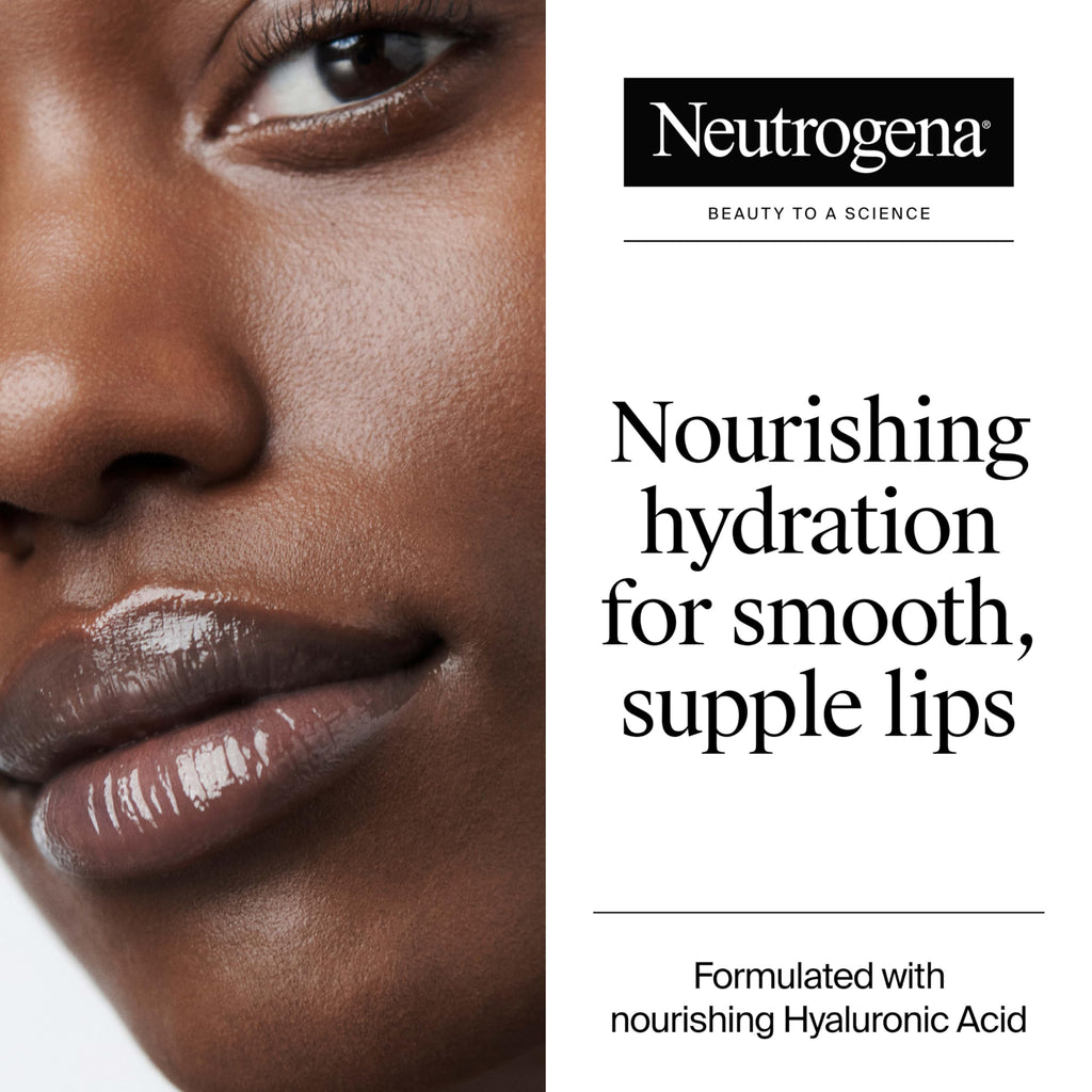 Neutrogena Hydro Boost Hyaluronic Acid Lip Balm, Nourishing Vitamin E Leaves Lips Feeling Hydrated, Sheer Pink Tinted Color with a Sweet Berry Flavor, Sheer Berry, 0.5 oz